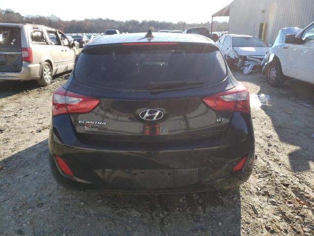 KMHD35LEXDU135333 - 2013 HYUNDAI ELANTRA GT BLACK photo 6