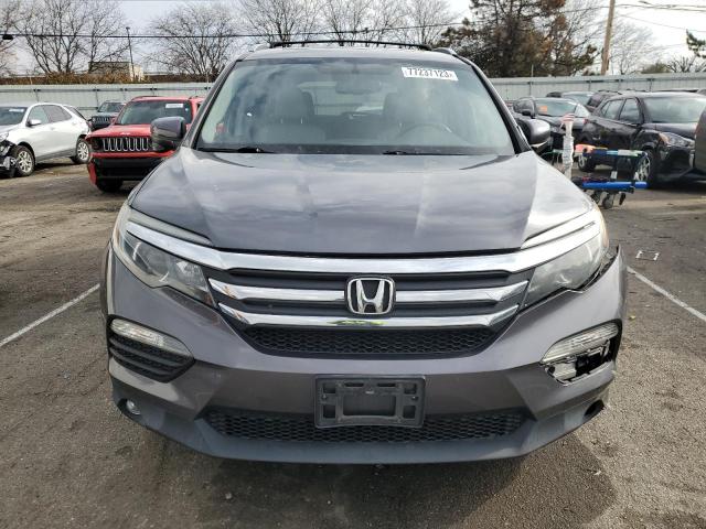 5FNYF6H54GB108783 - 2016 HONDA PILOT EXL GRAY photo 5