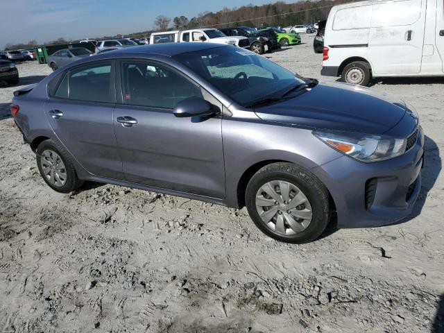 3KPA24AD9LE279113 - 2020 KIA RIO LX GRAY photo 4