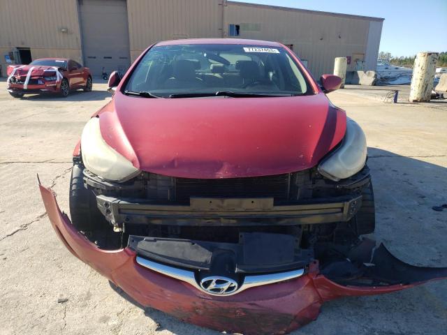 KMHDH4AE7EU048201 - 2014 HYUNDAI ELANTRA SE RED photo 5