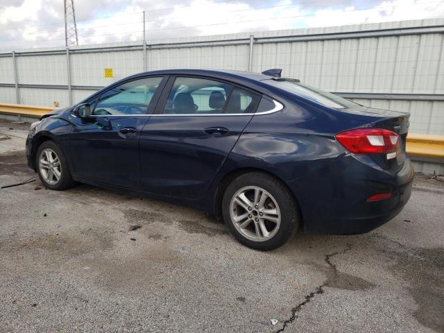 1G1BE5SM9G7296797 - 2016 CHEVROLET CRUZE LT BLUE photo 2