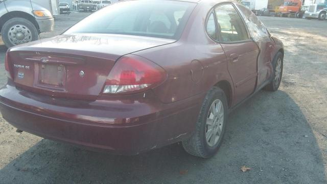 1FAFP53U26A190801 - 2006 FORD TAURUS SE RED photo 3