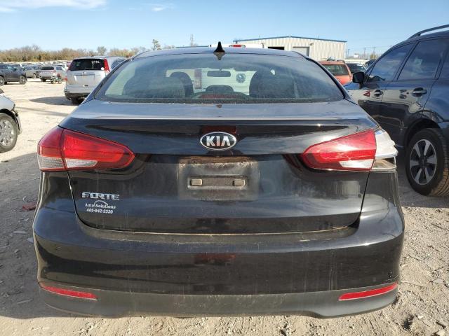 3KPFK4A77JE272187 - 2018 KIA FORTE LX BLACK photo 6