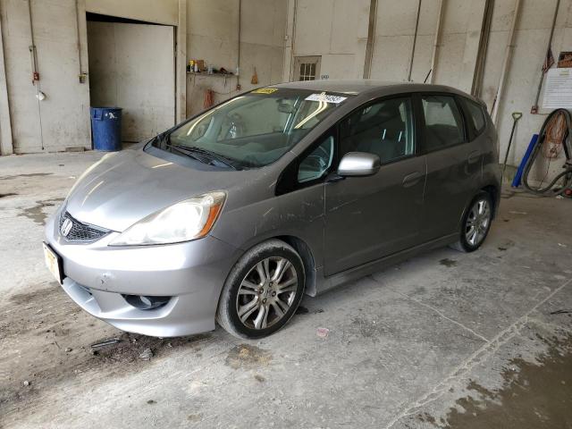 JHMGE8H44AC028422 - 2010 HONDA FIT SPORT GRAY photo 1