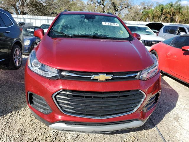 3GNCJLSB3KL357924 - 2019 CHEVROLET TRAX 1LT RED photo 5