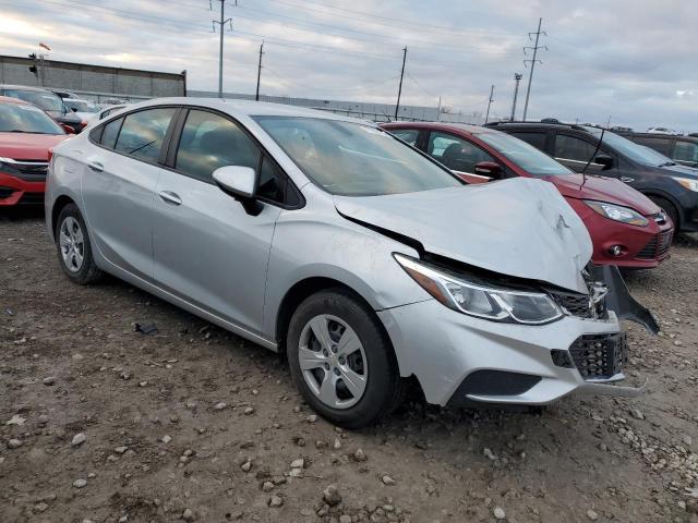 1G1BC5SM3J7236382 - 2018 CHEVROLET CRUZE LS SILVER photo 4