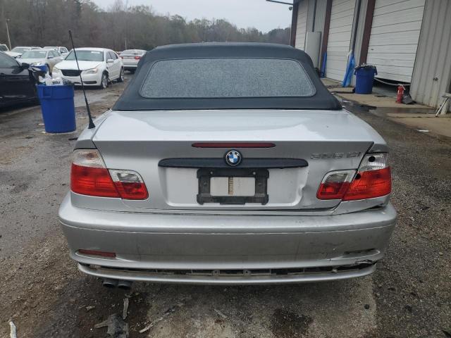 WBABS33412JY59353 - 2002 BMW 325 CI SILVER photo 6