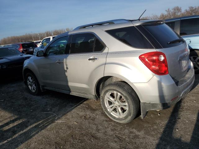 2GNALFEK0D1220314 - 2013 CHEVROLET EQUINOX LTZ SILVER photo 2