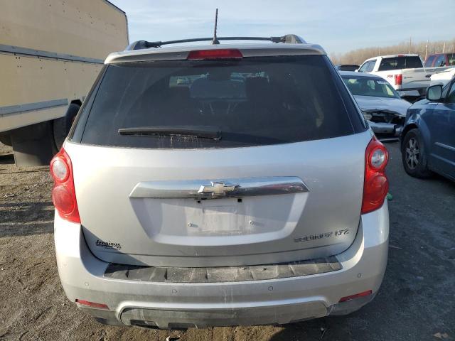 2GNALFEK0D1220314 - 2013 CHEVROLET EQUINOX LTZ SILVER photo 6