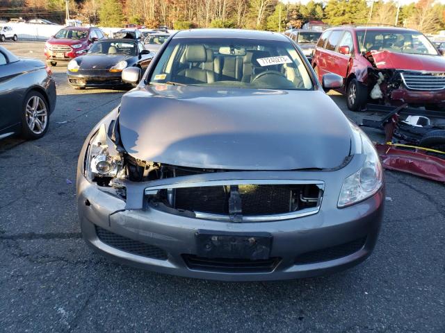 JNKBV61F98M271173 - 2008 INFINITI G35 GRAY photo 5