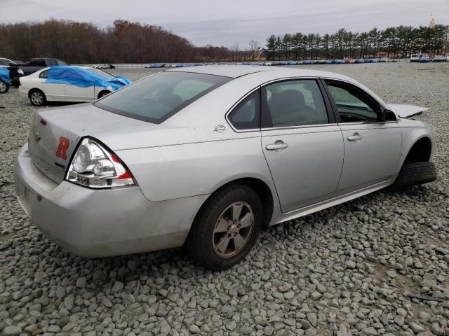 2G1WT57N291215969 - 2009 CHEVROLET IMPALA 1LT SILVER photo 3