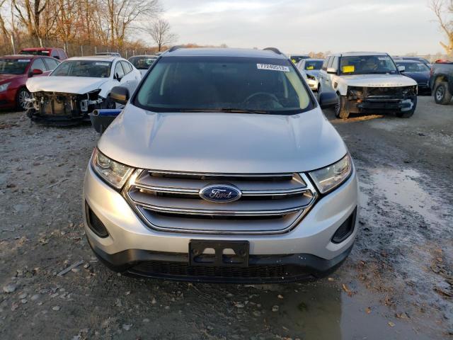 2FMPK4G92HBB87851 - 2017 FORD EDGE SE SILVER photo 5