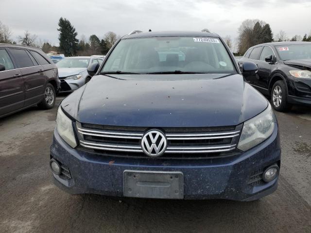 WVGBV3AX0DW597639 - 2013 VOLKSWAGEN TIGUAN S BLUE photo 5