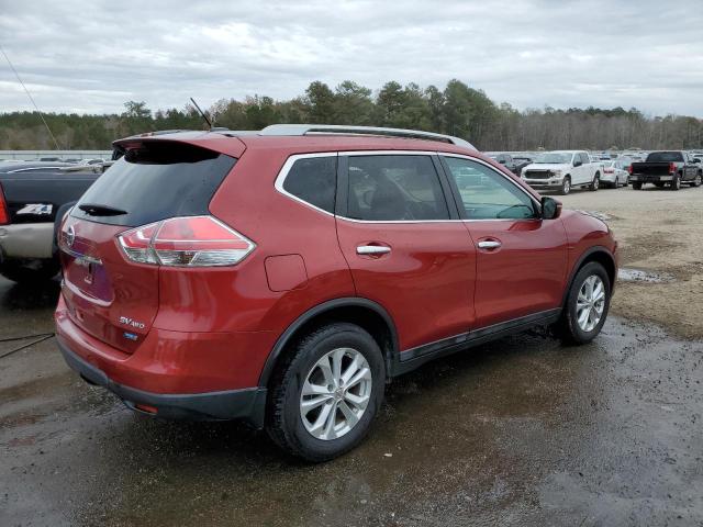 5N1AT2MV2EC869441 - 2014 NISSAN ROGUE S RED photo 3