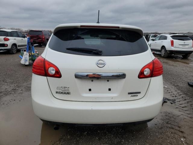 JN8AS5MV7DW103764 - 2013 NISSAN ROGUE S WHITE photo 6