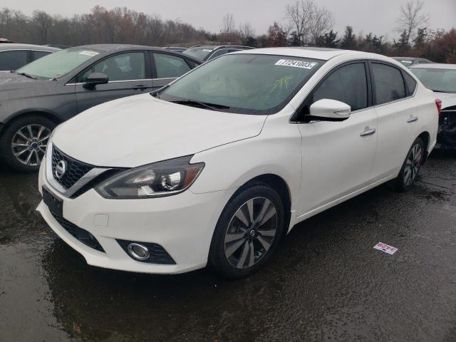 3N1AB7AP2HY383110 - 2017 NISSAN SENTRA S WHITE photo 1