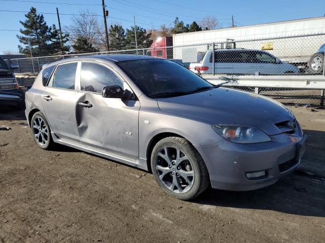 JM1BK343481815090 - 2008 MAZDA 3 HATCHBACK GRAY photo 4