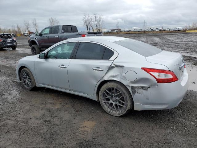 1N4AA5APXAC835443 - 2010 NISSAN MAXIMA S SILVER photo 2