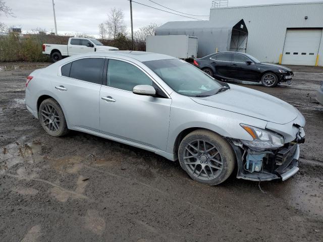 1N4AA5APXAC835443 - 2010 NISSAN MAXIMA S SILVER photo 4