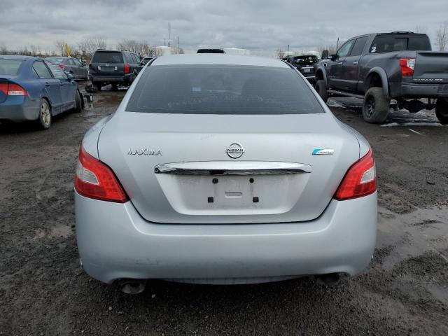 1N4AA5APXAC835443 - 2010 NISSAN MAXIMA S SILVER photo 6