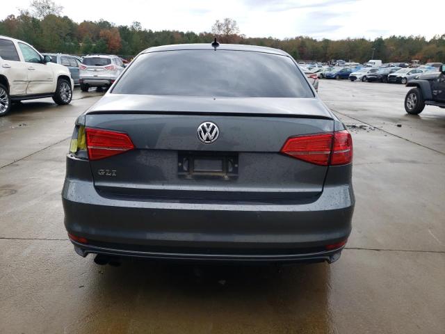 3VW4T7AJ0HM340568 - 2017 VOLKSWAGEN JETTA GLI GRAY photo 6