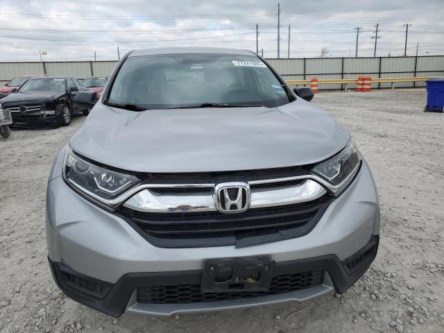 2HKRW5H38KH420046 - 2019 HONDA CR-V LX SILVER photo 5