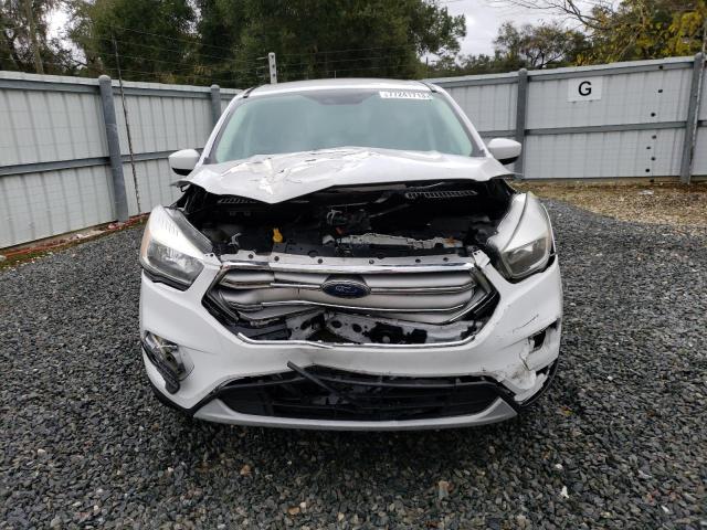 1FMCU9GD8HUE49134 - 2017 FORD ESCAPE SE WHITE photo 5