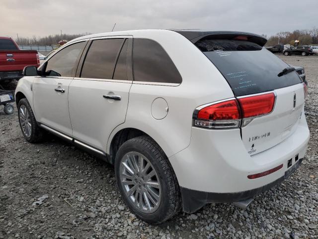 2LMDJ8JK4DBL06359 - 2013 LINCOLN MKX WHITE photo 2