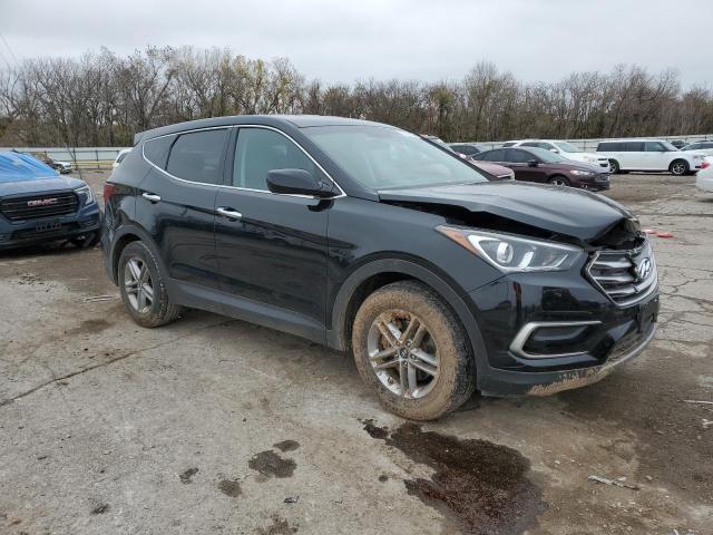 5NMZT3LB4HH046391 - 2017 HYUNDAI SANTA FE S BLACK photo 4