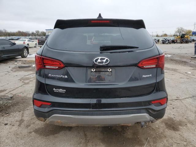 5NMZT3LB4HH046391 - 2017 HYUNDAI SANTA FE S BLACK photo 6