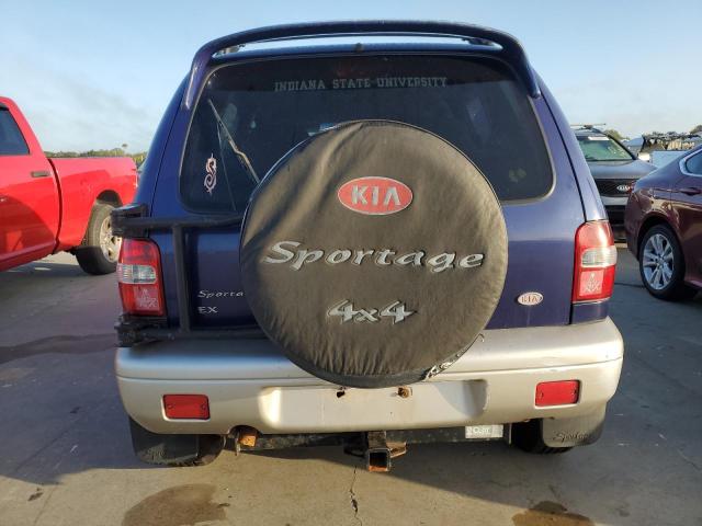 KNDJA7238W5579428 - 1998 KIA SPORTAGE BLACK photo 6