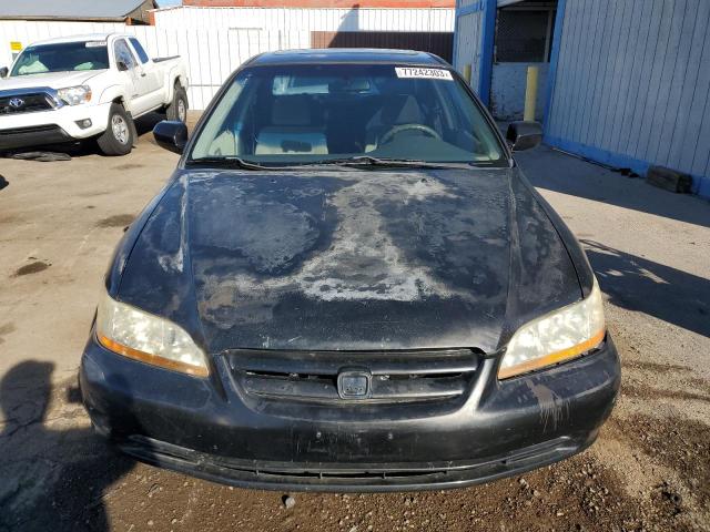 JHMCG668X2C028137 - 2002 HONDA ACCORD EX BLACK photo 5