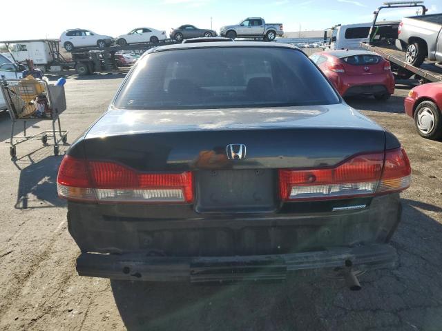 JHMCG668X2C028137 - 2002 HONDA ACCORD EX BLACK photo 6