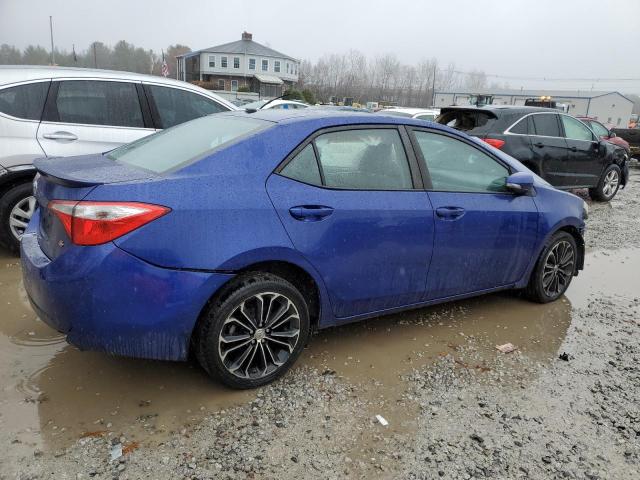 2T1BURHE7GC742056 - 2016 TOYOTA COROLLA L BLUE photo 3