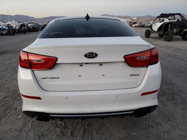 5XXGR4A6XEG270146 - 2014 KIA OPTIMA SX WHITE photo 6