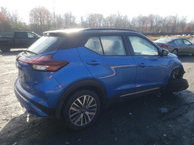 3N1CP5DV2PL524939 - 2023 NISSAN KICKS SR BLUE photo 3