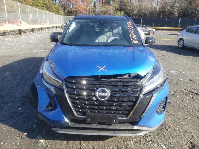 3N1CP5DV2PL524939 - 2023 NISSAN KICKS SR BLUE photo 5