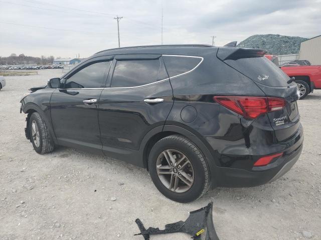 5XYZUDLB4JG563810 - 2018 HYUNDAI SANTA FE S BLACK photo 2