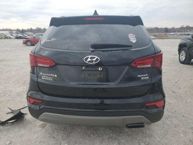 5XYZUDLB4JG563810 - 2018 HYUNDAI SANTA FE S BLACK photo 6