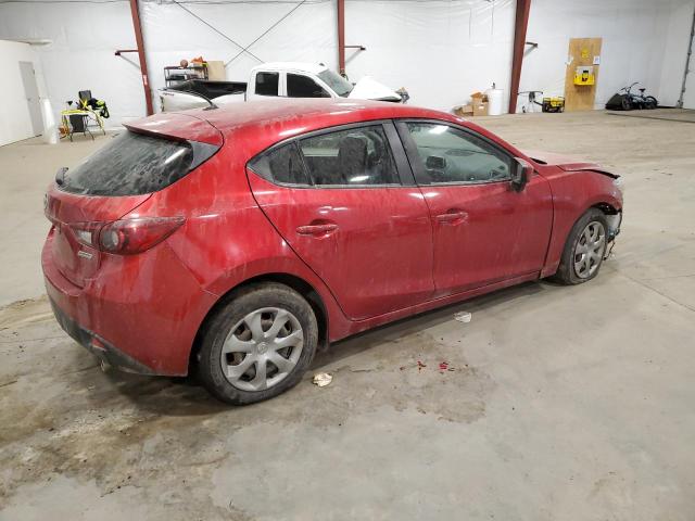 JM1BM1K78E1142496 - 2014 MAZDA 3 SPORT RED photo 3