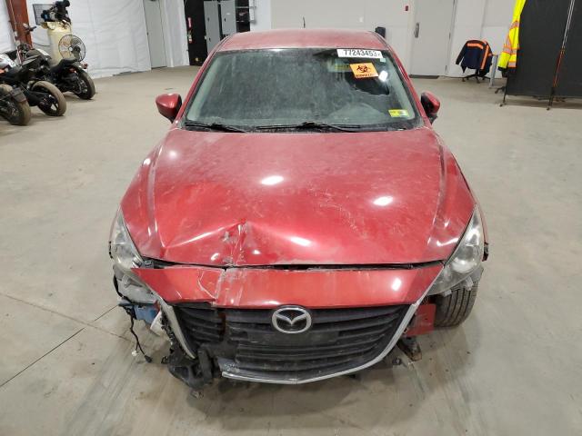 JM1BM1K78E1142496 - 2014 MAZDA 3 SPORT RED photo 5