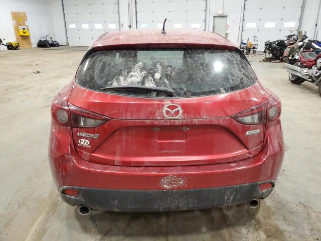 JM1BM1K78E1142496 - 2014 MAZDA 3 SPORT RED photo 6