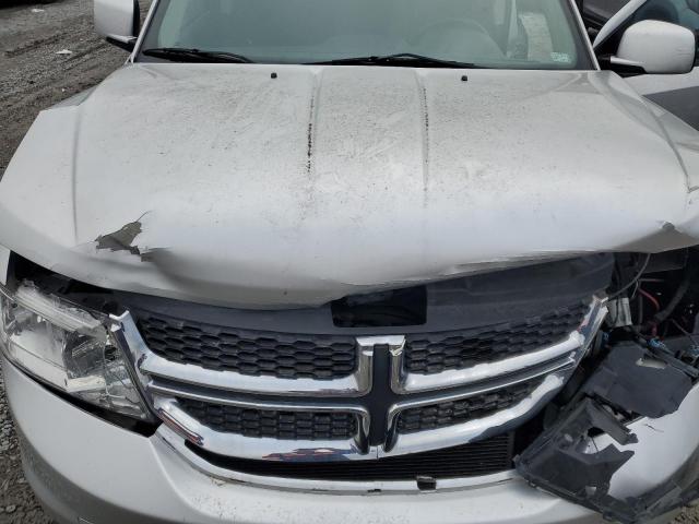 3C4PDCBG5DT581471 - 2013 DODGE JOURNEY SXT SILVER photo 11