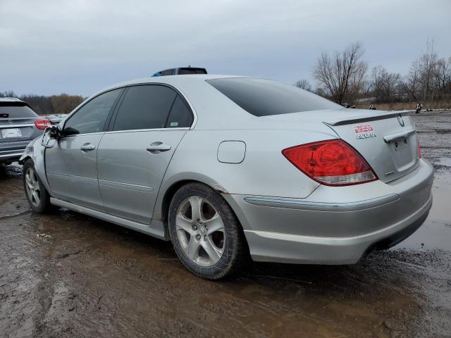 JH4KB16628C002202 - 2008 ACURA RL SILVER photo 2