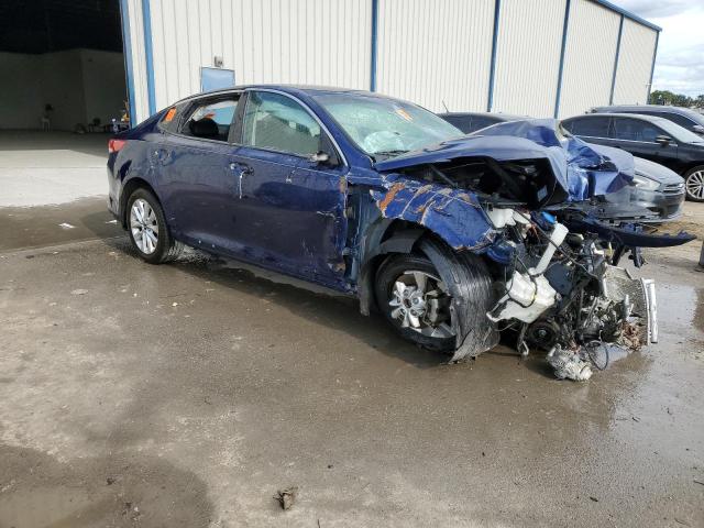 5XXGU4L30GG092218 - 2016 KIA OPTIMA EX BLUE photo 4