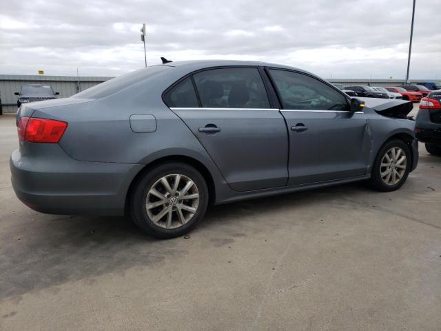 3VWD07AJ7EM431003 - 2014 VOLKSWAGEN JETTA SE GRAY photo 3