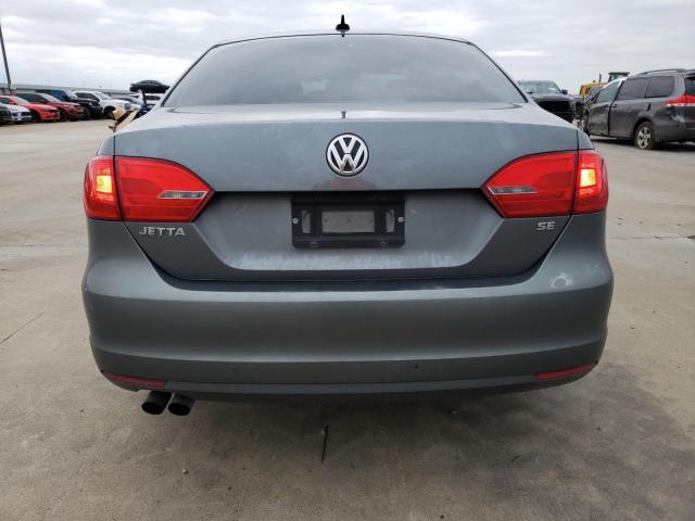 3VWD07AJ7EM431003 - 2014 VOLKSWAGEN JETTA SE GRAY photo 6