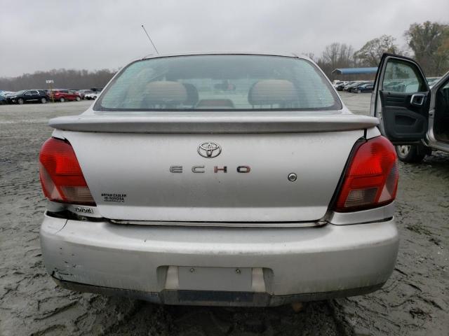 JTDBT123510148868 - 2001 TOYOTA ECHO SILVER photo 6