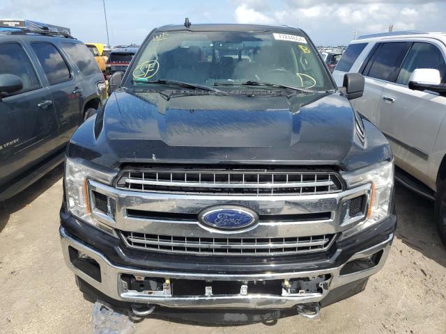 1FTEW1E58JFD92237 - 2018 FORD F150 SUPERCREW BLACK photo 5