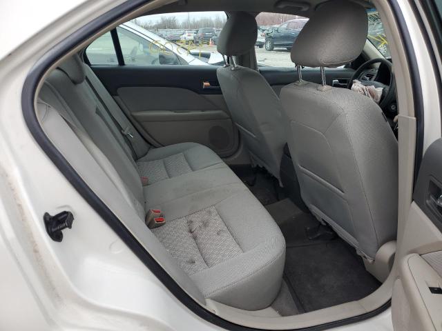 3FAHP0HG5CR232507 - 2012 FORD FUSION SE WHITE photo 10